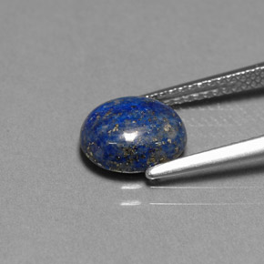 Lapis-lazuli bleue naturelle coupe ovale, 2,30 ct, opaque
