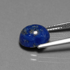 Lapis-lazuli Bleu royal naturelle Coupe ovale, 3.37 ct, Opaque