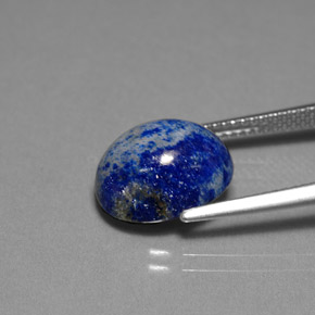Lapis-lazuli Bleu royal naturelle Coupe ovale, 6.14 ct, Opaque