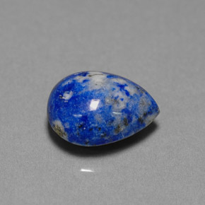 Lapis-lazuli Bleu royal naturelle En forme de poire, 4.27 ct, Opaque