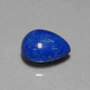 Lapis-lazuli Bleu royal naturelle En forme de poire, 4.81 ct, Opaque