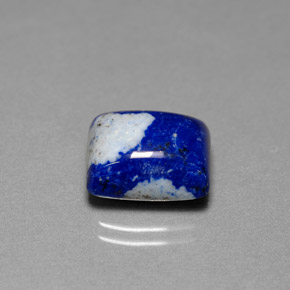 Lapis-lazuli bleue naturelle baguette, 6,92 ct, opaque