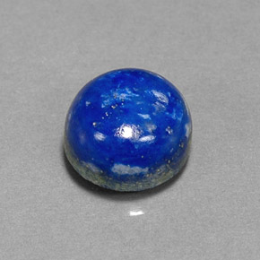 Lapis-lazuli Bleu royal naturelle Coupe roude, 5.07 ct, Opaque