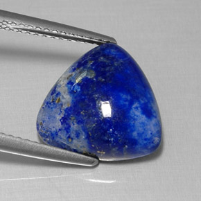 Lapis-lazuli Bleu royal naturelle Trillion, 6.24 ct, Opaque
