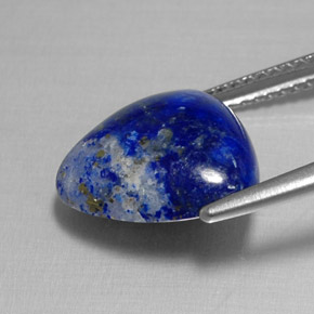 Lapis-lazuli Bleu royal naturelle Trillion, 6.24 ct, Opaque
