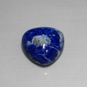 Lapis-lazuli Bleu royal naturelle Trillion, 7.96 ct, Opaque