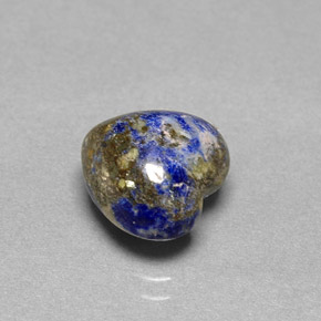 Lapis-lazuli Bleu royal naturelle Forme de coeur, 4.20 ct, Opaque