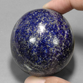 Lapis-lazuli bleue naturelle coupe ovale, 381,00 ct, opaque
