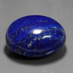 Lapis-lazuli bleue naturelle coupe ovale, 570,00 ct, opaque