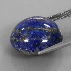 Lapis-lazuli Bleu royal naturelle Coupe roude, 24.12 ct, Opaque