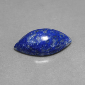 Lapis-lazuli bleue naturelle marquise, 2,98 ct, opaque