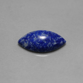 Lapis-lazuli bleue naturelle marquise, 1,60 ct, opaque