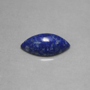 Lapis-lazuli bleue naturelle marquise, 1,54 ct, opaque