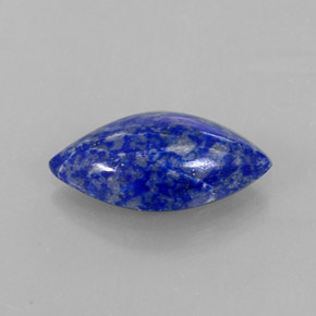 Lapis-lazuli bleue naturelle marquise, 3,29 ct, opaque