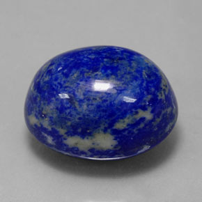 Lapis-lazuli bleue naturelle coupe ovale, 25,84 ct, opaque