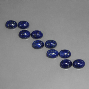 Achetez naturel ct bleue lapis-lazuli gems, coupe ovale, en provenance afghanistan chez gemselect. en stock, livraison internationale!