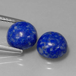 Achetez naturel ct bleue lapis-lazuli gems, coupe roude, en provenance afghanistan chez gemselect. en stock, livraison internationale!