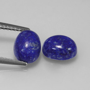 Achetez naturel ct bleue lapis-lazuli gems, coupe ovale, en provenance afghanistan chez gemselect. en stock, livraison internationale!
