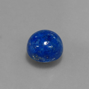 Lapis-lazuli bleue naturelle coupe roude, 3,61 ct, opaque