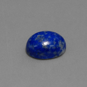 Lapis-lazuli bleue naturelle coupe ovale, 2,30 ct, opaque