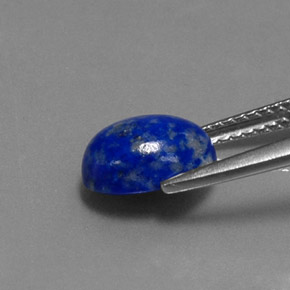 Lapis-lazuli bleue naturelle coupe ovale, 2,30 ct, opaque