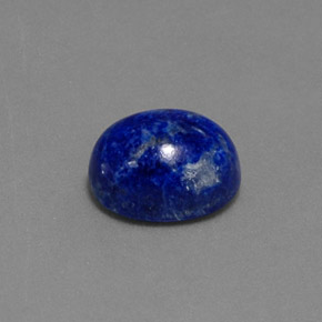 Lapis-lazuli bleue naturelle coupe ovale, 2,82 ct, opaque