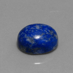 Lapis-lazuli bleue naturelle coupe ovale, 3,70 ct, opaque
