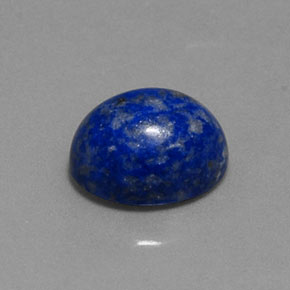 Lapis-lazuli bleue naturelle coupe ovale, 3,46 ct, opaque