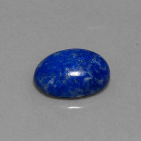 Lapis-lazuli bleue naturelle coupe ovale, 2,15 ct, opaque
