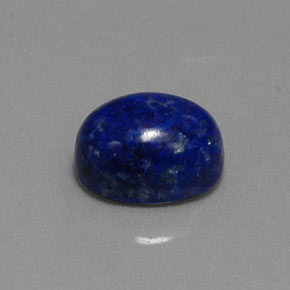 Lapis-lazuli bleue naturelle coupe ovale, 2,89 ct, opaque