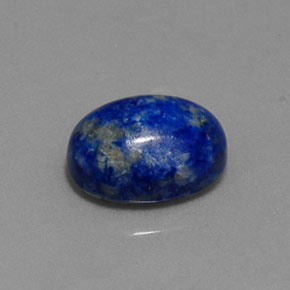 Lapis-lazuli bleue naturelle coupe ovale, 2,92 ct, opaque
