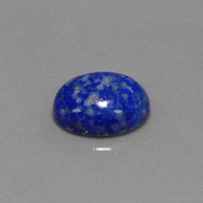 Lapis-lazuli bleue naturelle coupe ovale, 1,67 ct, opaque