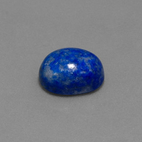 Lapis-lazuli bleue naturelle coupe ovale, 2,50 ct, opaque