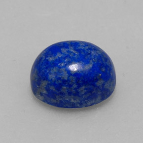 Lapis-lazuli bleue naturelle coupe ovale, 4,08 ct, opaque