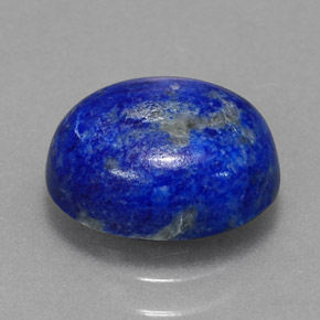 Lapis-lazuli bleue naturelle coupe ovale, 3,07 ct, opaque