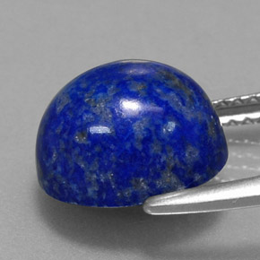 Lapis-lazuli bleue naturelle coupe ovale, 4,27 ct, opaque