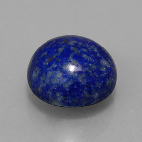 Lapis-lazuli bleue naturelle coupe roude, 5,82 ct, opaque