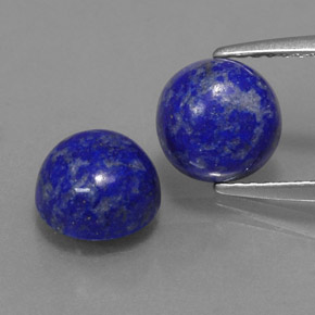 Achetez naturel ct bleue lapis-lazuli gems, coupe roude, en provenance afghanistan chez gemselect. en stock, livraison internationale!