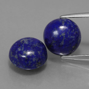 Achetez naturel ct bleue lapis-lazuli gems, coupe roude, en provenance afghanistan chez gemselect. en stock, livraison internationale!