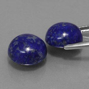 Achetez naturel ct bleue lapis-lazuli gems, coupe roude, en provenance afghanistan chez gemselect. en stock, livraison internationale!