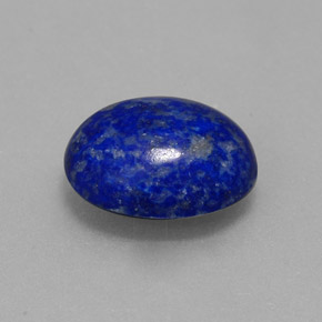 Lapis-lazuli bleue naturelle coupe ovale, 3,12 ct, opaque