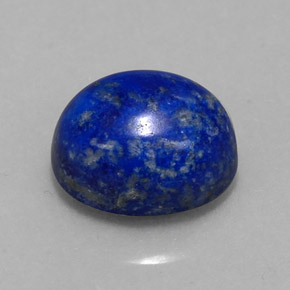 Lapis-lazuli bleue naturelle coupe ovale, 6,59 ct, opaque