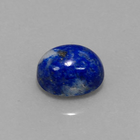 Lapis-lazuli bleue naturelle coupe ovale, 2,98 ct, opaque