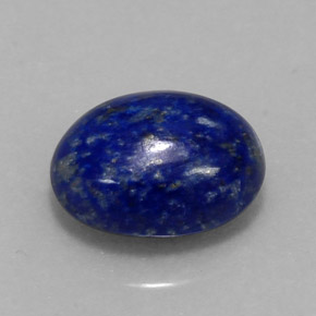 Lapis-lazuli bleue naturelle coupe ovale, 4,23 ct, opaque