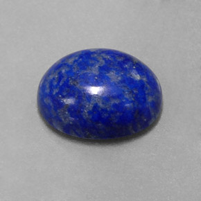 Lapis-lazuli bleue naturelle coupe ovale, 3,72 ct, opaque