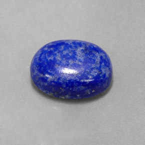 Lapis-lazuli bleue naturelle coupe ovale, 2,76 ct, opaque