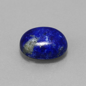 Lapis-lazuli bleue naturelle coupe ovale, 2,82 ct, opaque