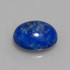 Lapis-lazuli bleue naturelle coupe ovale, 3,04 ct, opaque