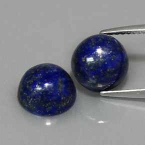 Achetez naturel ct bleue lapis-lazuli gems, coupe roude, en provenance afghanistan chez gemselect. en stock, livraison internationale!