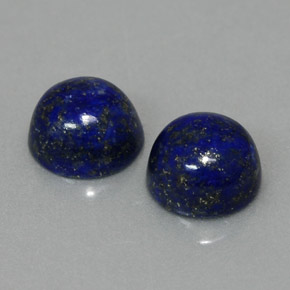 Achetez naturel ct bleue lapis-lazuli gems, coupe roude, en provenance afghanistan chez gemselect. en stock, livraison internationale!